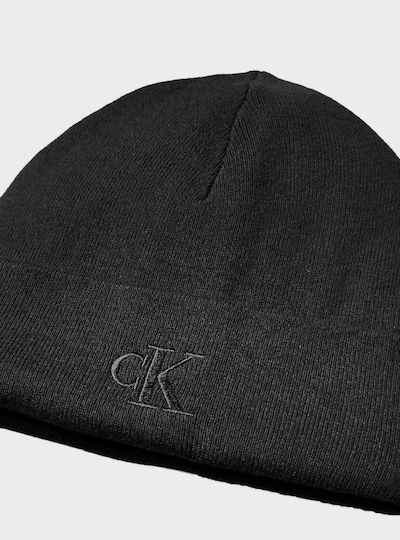 Beanie Männer Beanie Gestrickt in Schwarz Farbe