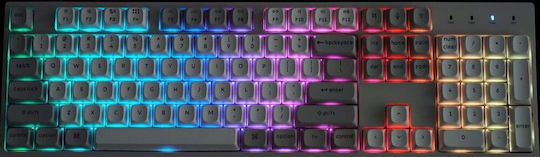 Keychron C2 Pro C2PX-M3 Gaming Mechanical Keyboard with Keychron Brown switches and RGB lighting (English US) Retro