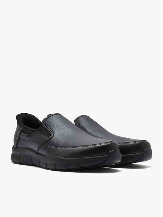 Leather Black Men's Boots Anatomical