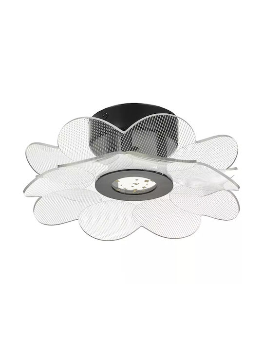 Аплик Орех Черен Elbulgaria Led 10w 3000-6000k 4269 Bk