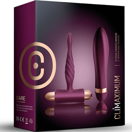 Rocks Off Anal Plug with Vibration