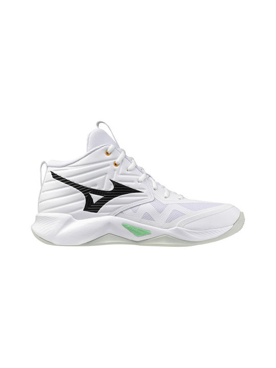 Momentum Pro Mid Мъжки Спортни обувки Волейбол White / Black / Frosted Emerald