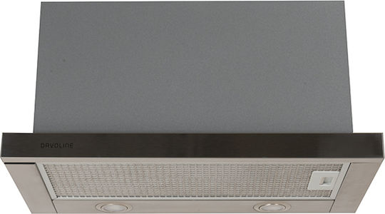 Davoline Ios Ultra Συρόμενος Απορροφητήρας 60cm Inox