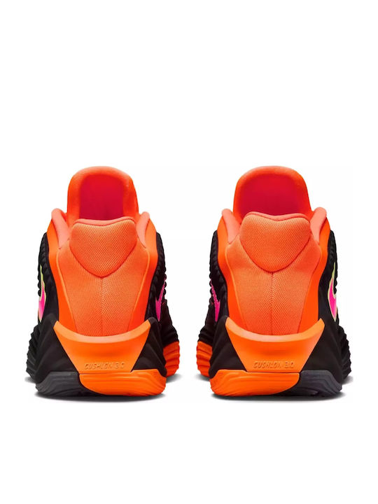 Giannis Freak 7 High Basketball Shoes Total Orange / Light Lemon Twist / Black / Hyper Pink