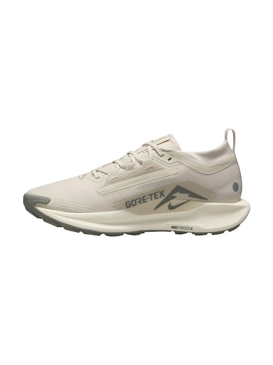 Pegasus Trail 5 GTX Мъжки Спортни Обувки Трейл Бягане Водоустойчиви с Мембрана Gore-Tex Светлобежови / Платнени Светлосини-Зелени