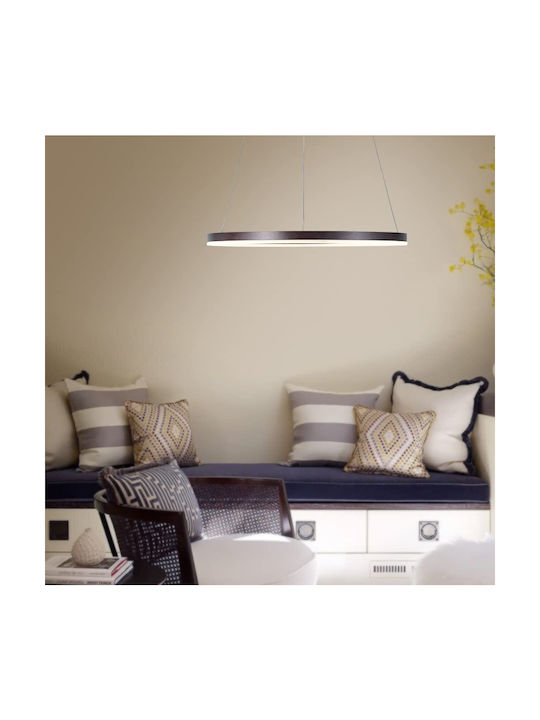 Lightex Caterina Lustră Maro 60cm.