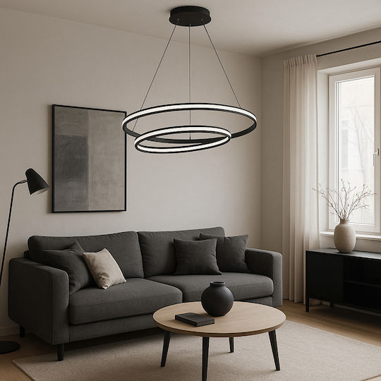 Lightex Pendant Light Black 49cm