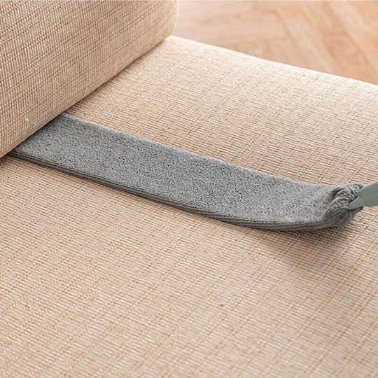 Βουρτσακι Microfiber 36x7.5cm Ευκαμπτο Κονταρι 70-120cm Green Line