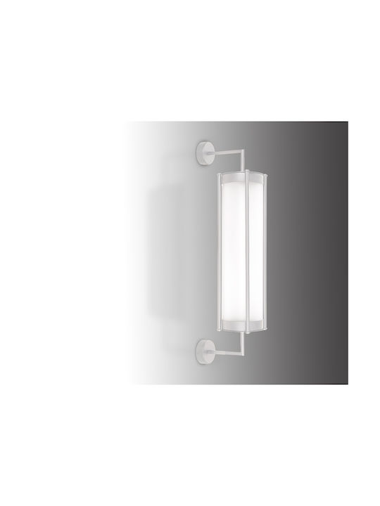 Luma Lamp Wall with Integrated LED and Warm White Light Oxidized Gold 70cm