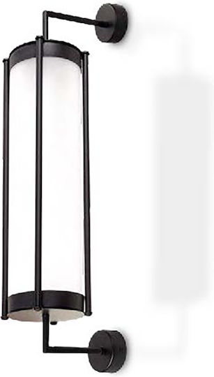 Luma Lamp Wall with Integrated LED and Warm White Light Oxidized Gold 70cm