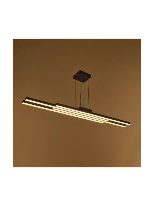 Ceiling Light Smart Control Bixio Black Elbulgaria Led 40w 3000-6000k 4132tu