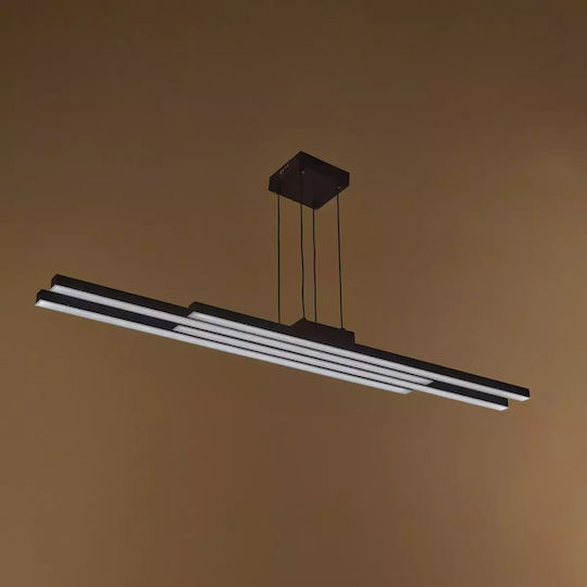 Deckenleuchte Smart Control Bixio Schwarze Elbulgaria LED 40w 3000-6000k 4132tu