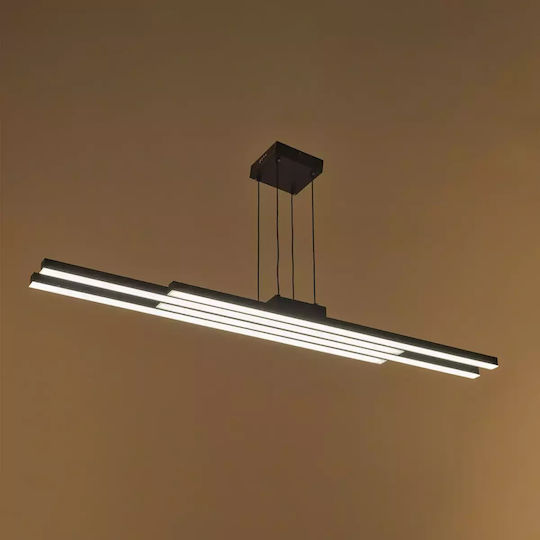 Deckenleuchte Smart Control Bixio Schwarze Elbulgaria LED 40w 3000-6000k 4132tu