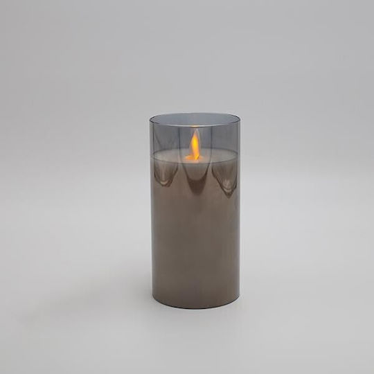 Eurolamp Lustră Decorativă Lumânare Gri