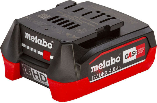 Metabo Μπαταρία Εργαλείου Λιθίου 12V με Χωρητικότητα 4Ah