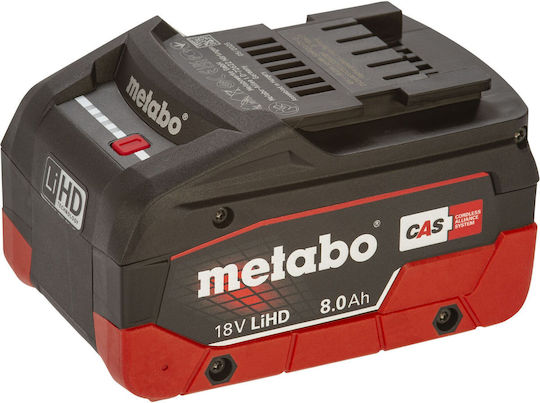 Metabo Батерия за Инструменти Литиеви 18V с Капацитет 8Ах