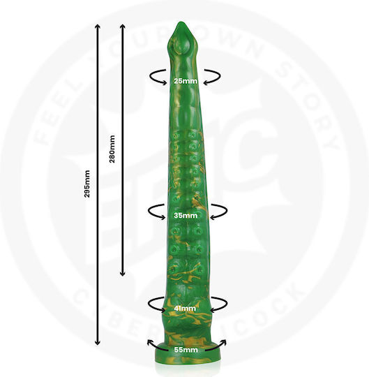Epic Realistisches Dildo Grün