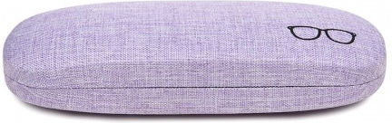 Miss Lulu Hard Shell Glasses Case Purple