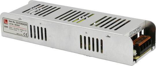 Adeleq LED-Netzteil IP20 Leistung 250W mit Ausgangsspannung 24V