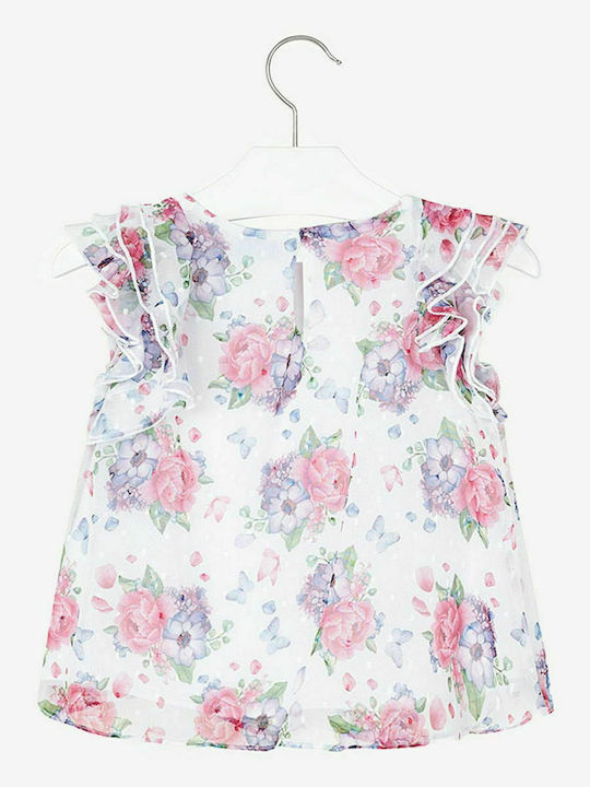 Kids' Tunic Sleeveless Multicolour flowers