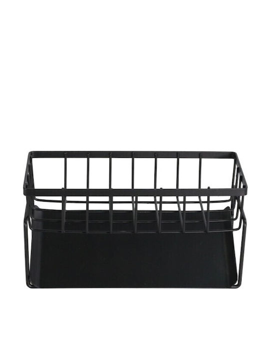 Viosarp Wall Mounted Bathroom Shelf Metallic Black