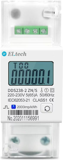 Digitaler Energie-Messgerät 1φ 65a 240v Dds238-2zn/s Eastron
