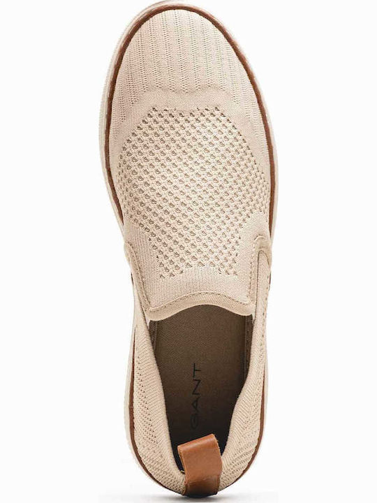 San Prep Текстил Мъжки Slip-On Кафяв