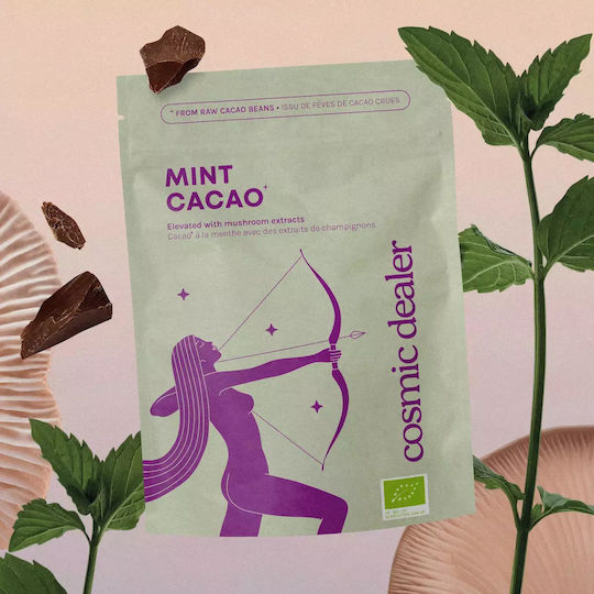 Ciuperci Adaptogene Cacao Organic Cosmic Dealer Mentă 120 G
