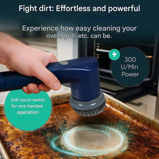 Rechargeable Surface Cleaning Brush Clatronic Navy Blue