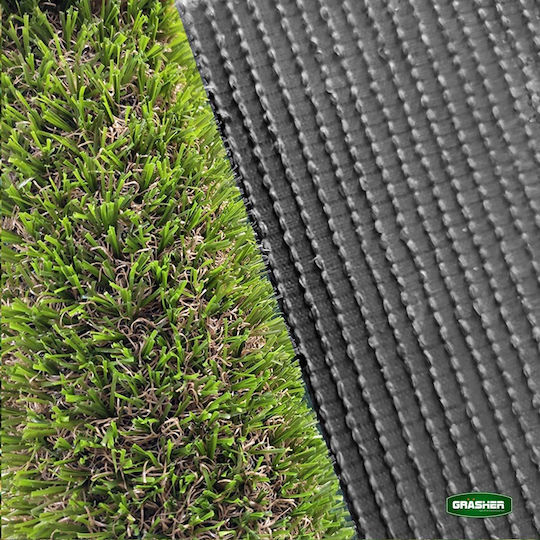2x20m und Höhe des Flors 18mm in Grün Farbe 1Stück