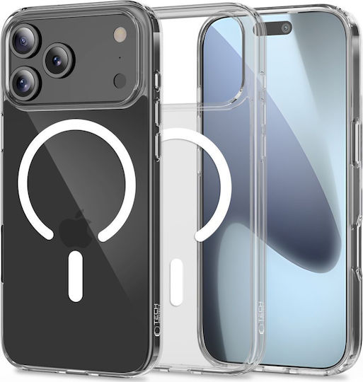 Tech-Protect Flexair Hybrid Back Cover Silicone / Plastic Transparent (iPhone 17 Pro Max) TPFHMIP17PM