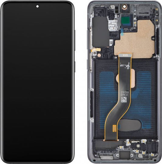 Madrid Papel Οθόνη με Μηχανισμό Αφής για Samsung Galaxy S20+ G985 (Μαύρο)
