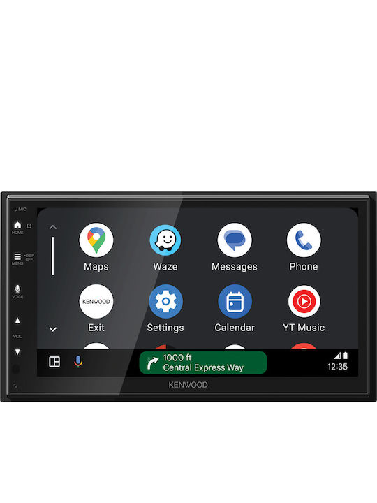Kenwood Ηχοσύστημα Αυτοκινήτου 2DIN (Bluetooth/USB/WiFi/GPS/Apple-Carplay/Android-Auto)