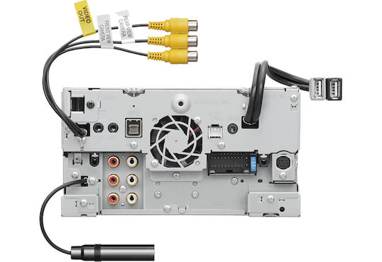 Kenwood Ηχοσύστημα Αυτοκινήτου 2DIN (Bluetooth/USB) με Οθόνη Αφής 6.8"