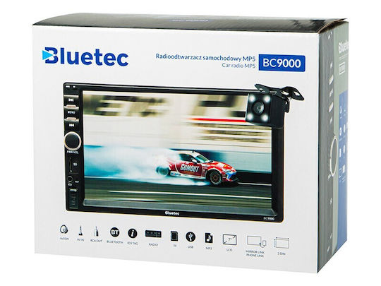 Blow Ηχοσύστημα Αυτοκινήτου 2DIN (Bluetooth/USB) με Οθόνη Αφής 7"