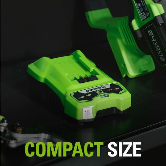 Greenworks Ladegerät für Werkzeugbatterien 24V
