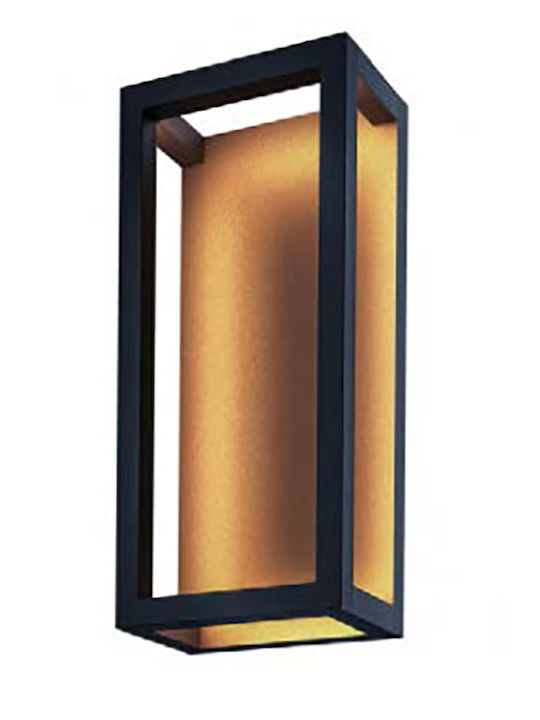 Luma Iluminat Exterior Montat Pe Perete Negru Luma Iluminat Exterior Montat Pe Perete Negru