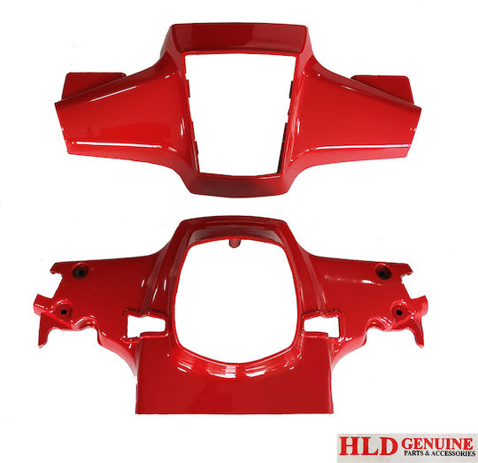 Motorcycle Handlebar Covers Set for Honda GLX Red 1pcs