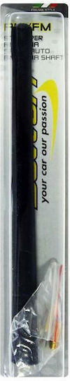 Bottari Car Antenna Roof Threaded 18cm Black for Radio in Black Color