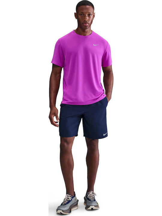 Uv Miler Dri-Fit Спортна Тениска Лилава