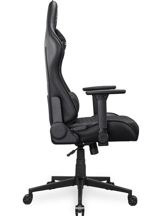 Cougar Armor One V2 Artificial Leather Gaming Chair with Adjustable Arms Gold
