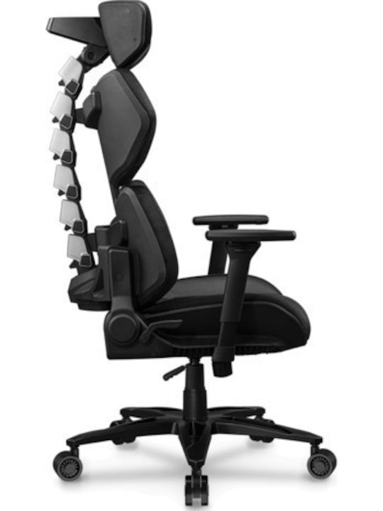Cougar Terminator Elite Καρέκλα Gaming Δερματίνης με Ρυθμιζόμενα Μπράτσα Μαύρη