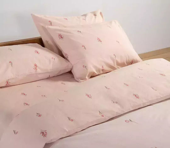 Nef-Nef Homeware Fragesca Σετ Σεντόνια King Size με Λάστιχο 180x200+35εκ. Ecru (4τμχ)