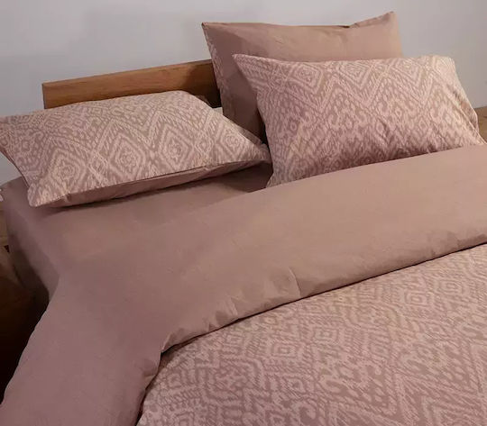 Nef-Nef Homeware Sheet Sets Queen 240x270cm. Orion Beige 4pcs