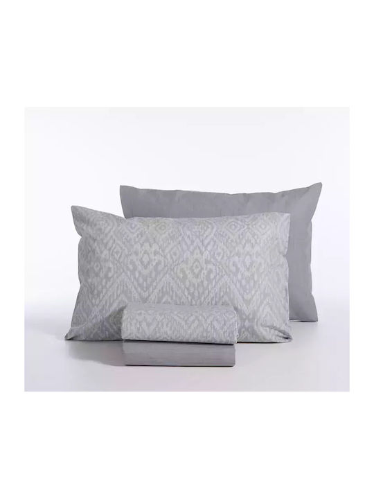 Nef-Nef Homeware Сет Чаршафи 240x270см. Orion Сив 4бр