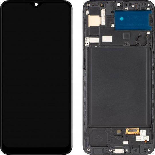 MP Screen with Touch Mechanism for Samsung Galaxy A30s A307 (Black)