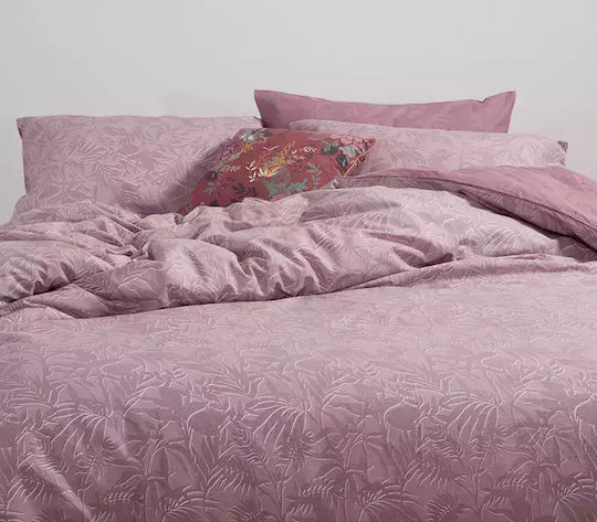 Nef-Nef Homeware Sheet Sets Single 170x270cm. Dazier Mauve 3pcs