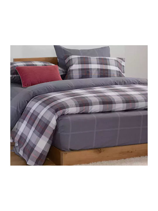 Nef-Nef Homeware Bettwäsche-Set Überdoppel 240x270cm. Racket Denim 4Stück