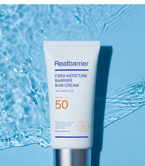Real Barrier Cera Moisture Barrier Cremă de Față cu Protecție Solară SPF50 50ml