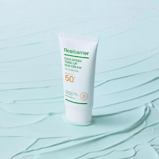 Real Barrier Cica Green Tone-Up Cremă de Față cu Protecție Solară SPF50 50ml